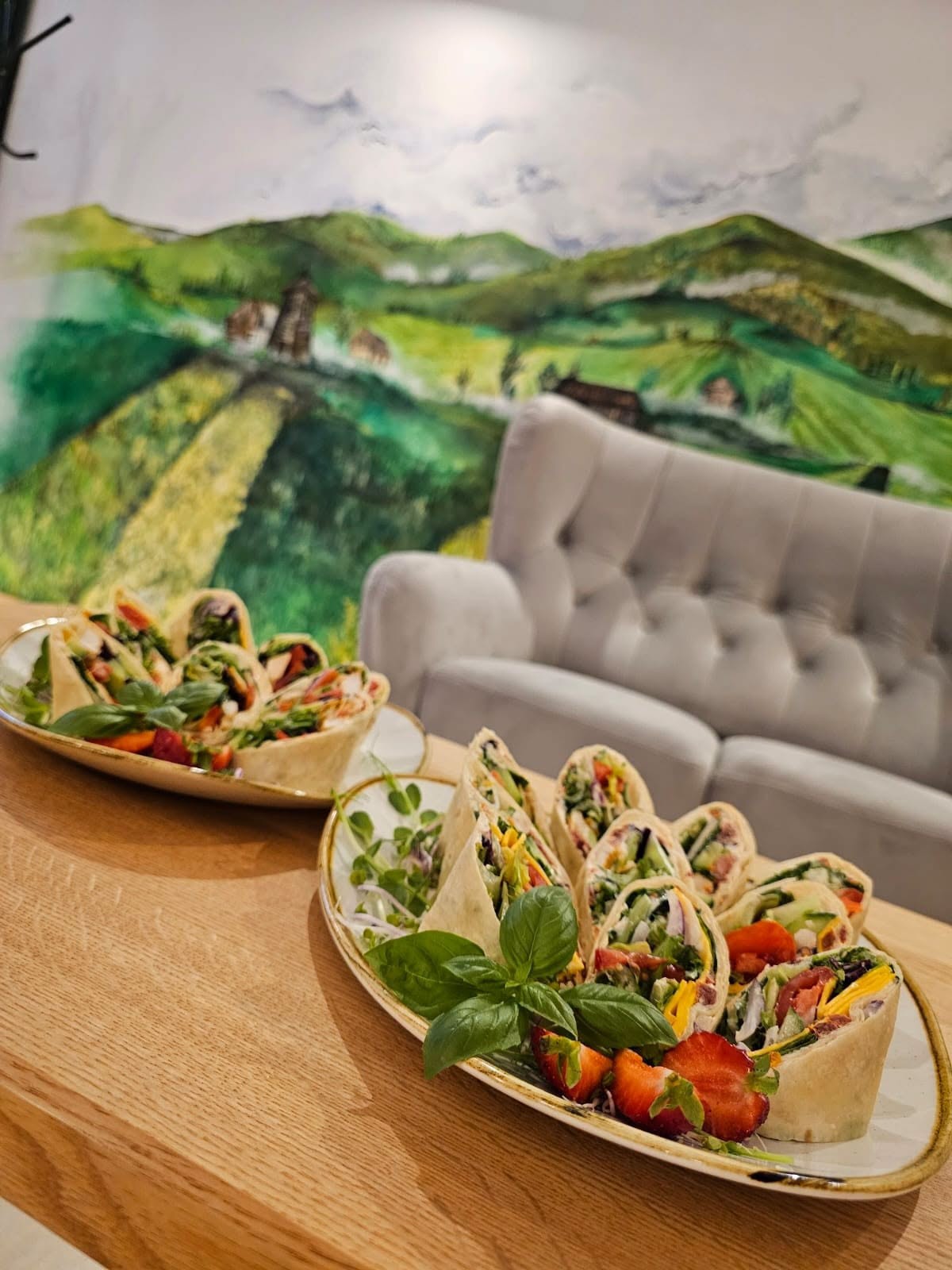 Wnętrze restauracji Słoneczna